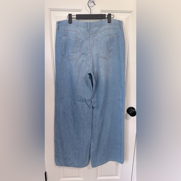 NWT L’AGENCE Alicent Wide-Leg Jeans in Havana. Size 30. - Picture 5 of 8